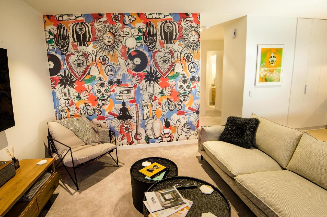 כרייסטצ'רץ' Funk In The City - Luxury Laneway Apartment With Single Garage מראה חיצוני תמונה