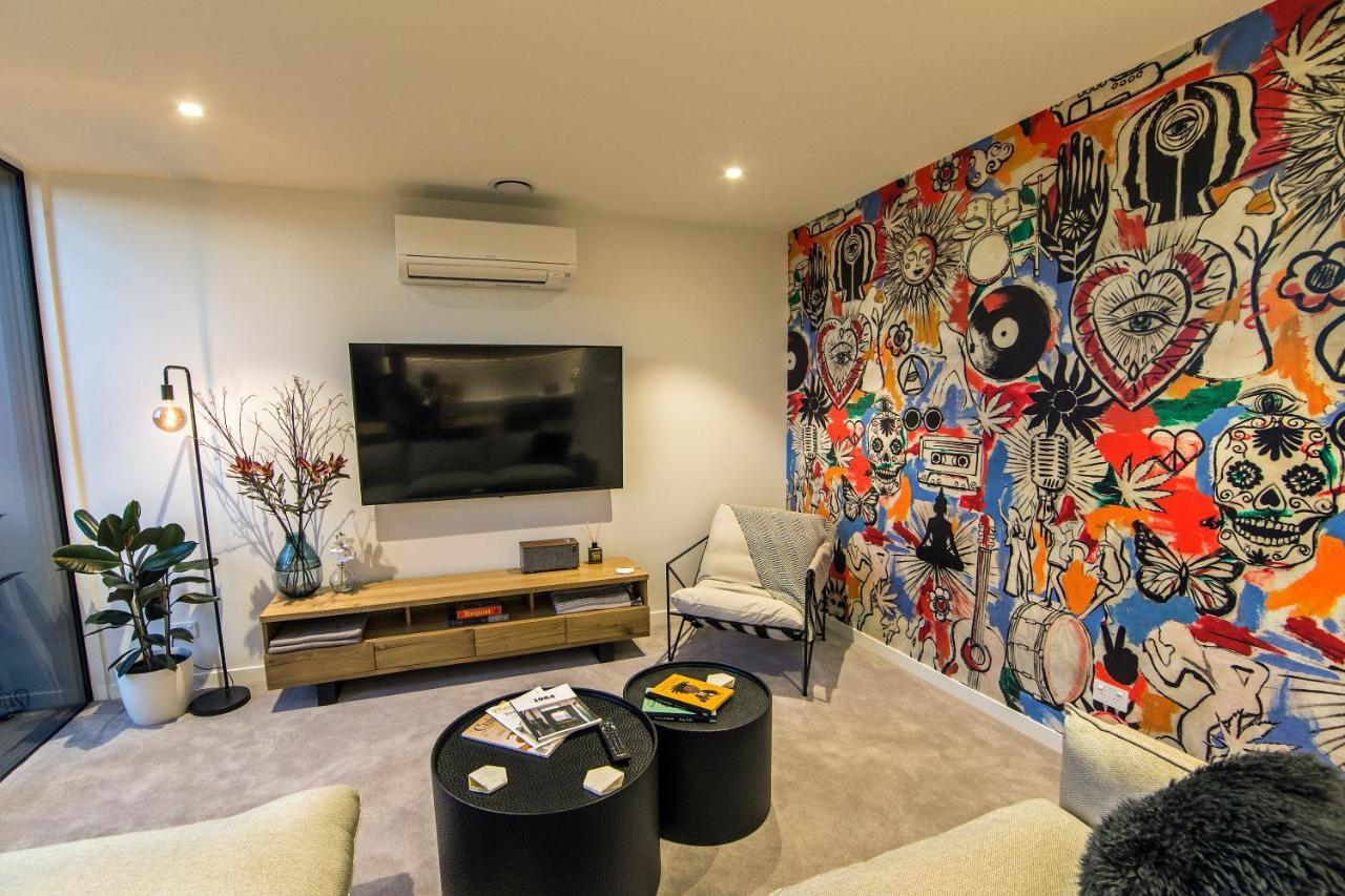 כרייסטצ'רץ' Funk In The City - Luxury Laneway Apartment With Single Garage מראה חיצוני תמונה
